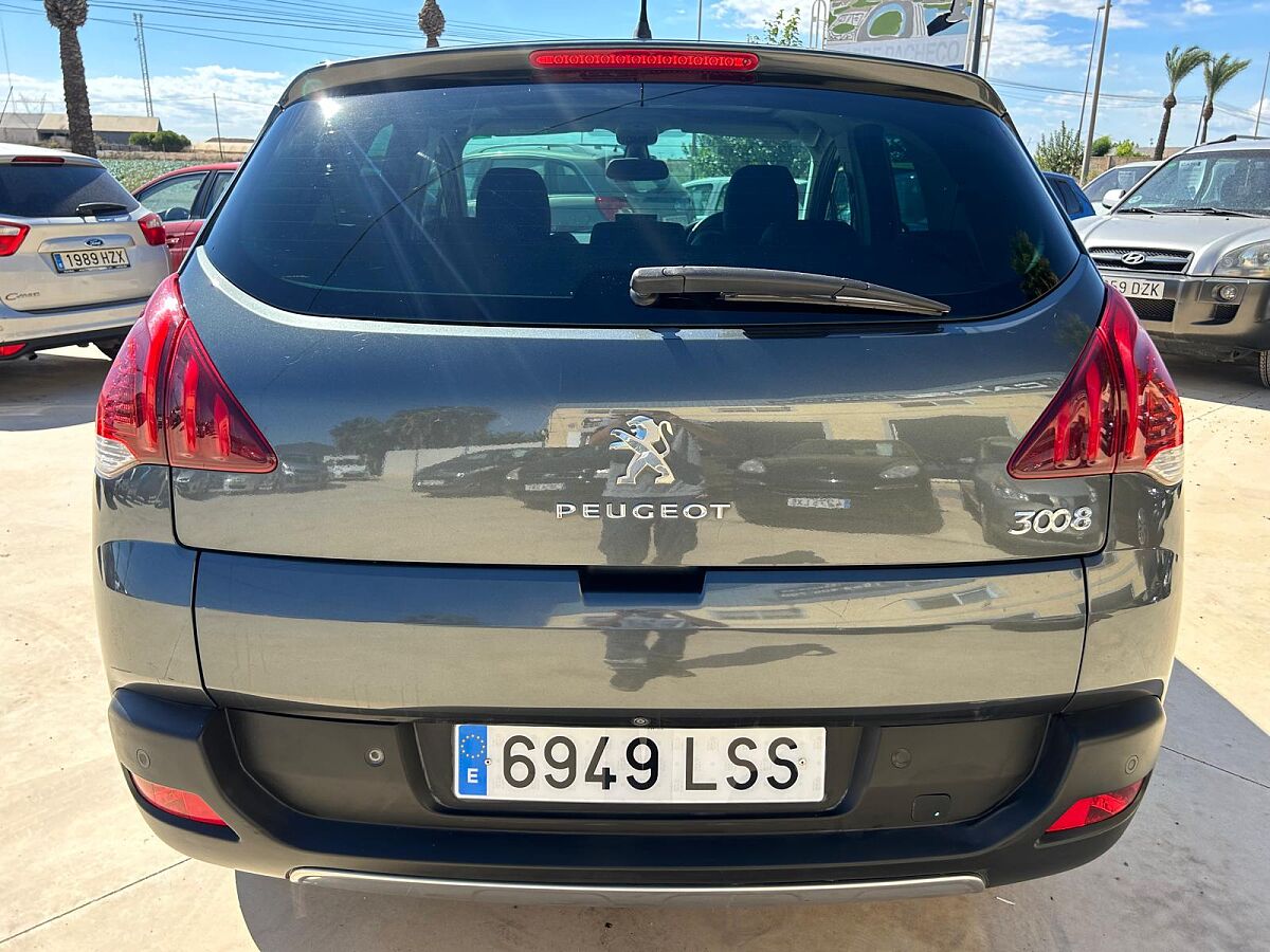 PEUGEOT 3008 ALLURE 1.6 E-HDI MANUAL SPANISH RHD IN SPAIN 121000 MILES 2014